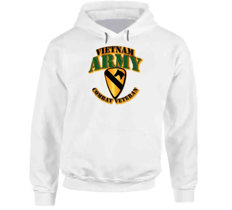 1st Cavalry, Vietnam, Combat Veteran - T Shirt, Hoodie, and Premium