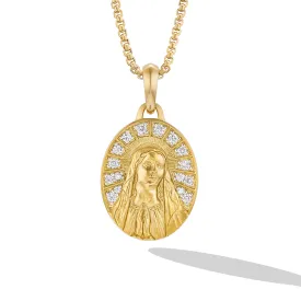 30MM MARY AMULET ENHANCER DI 18K