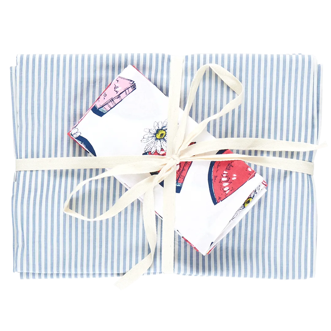 4-Pack Napkin Set - Slice of Summer