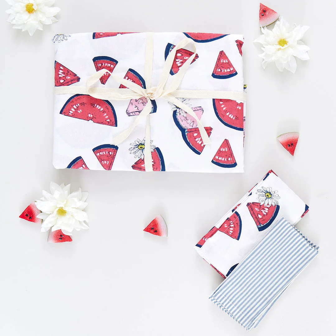 4-Pack Napkin Set - Slice of Summer