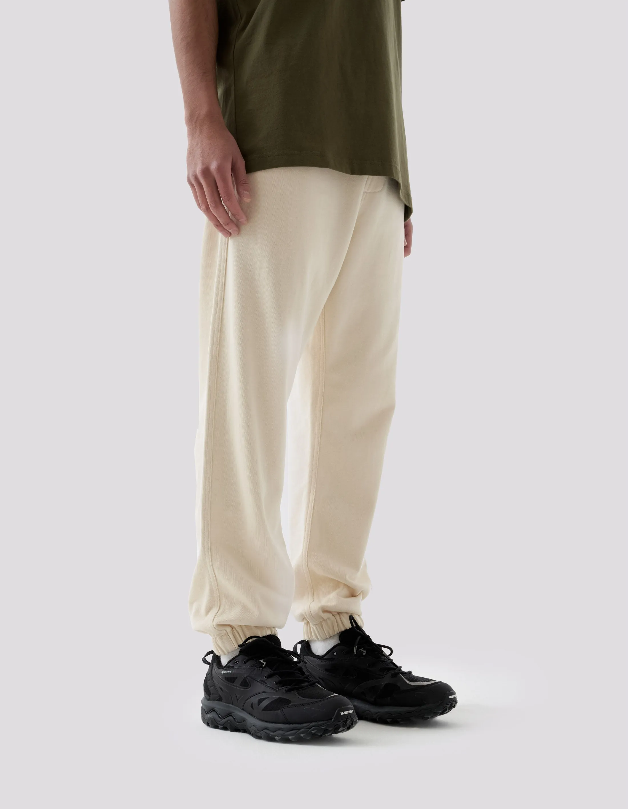 5018 Tibetan Sanskrit Sweatpants Ecru