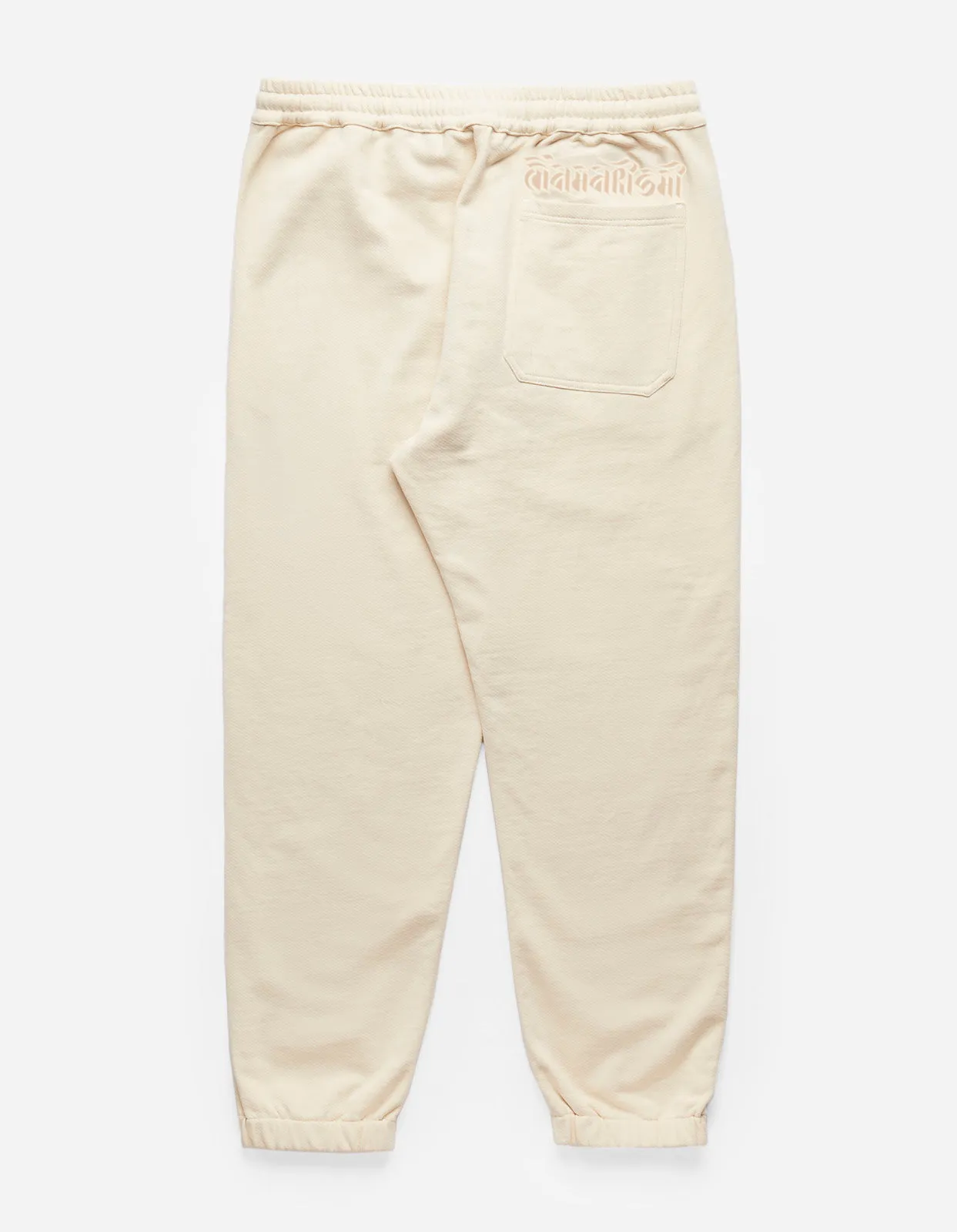 5018 Tibetan Sanskrit Sweatpants Ecru