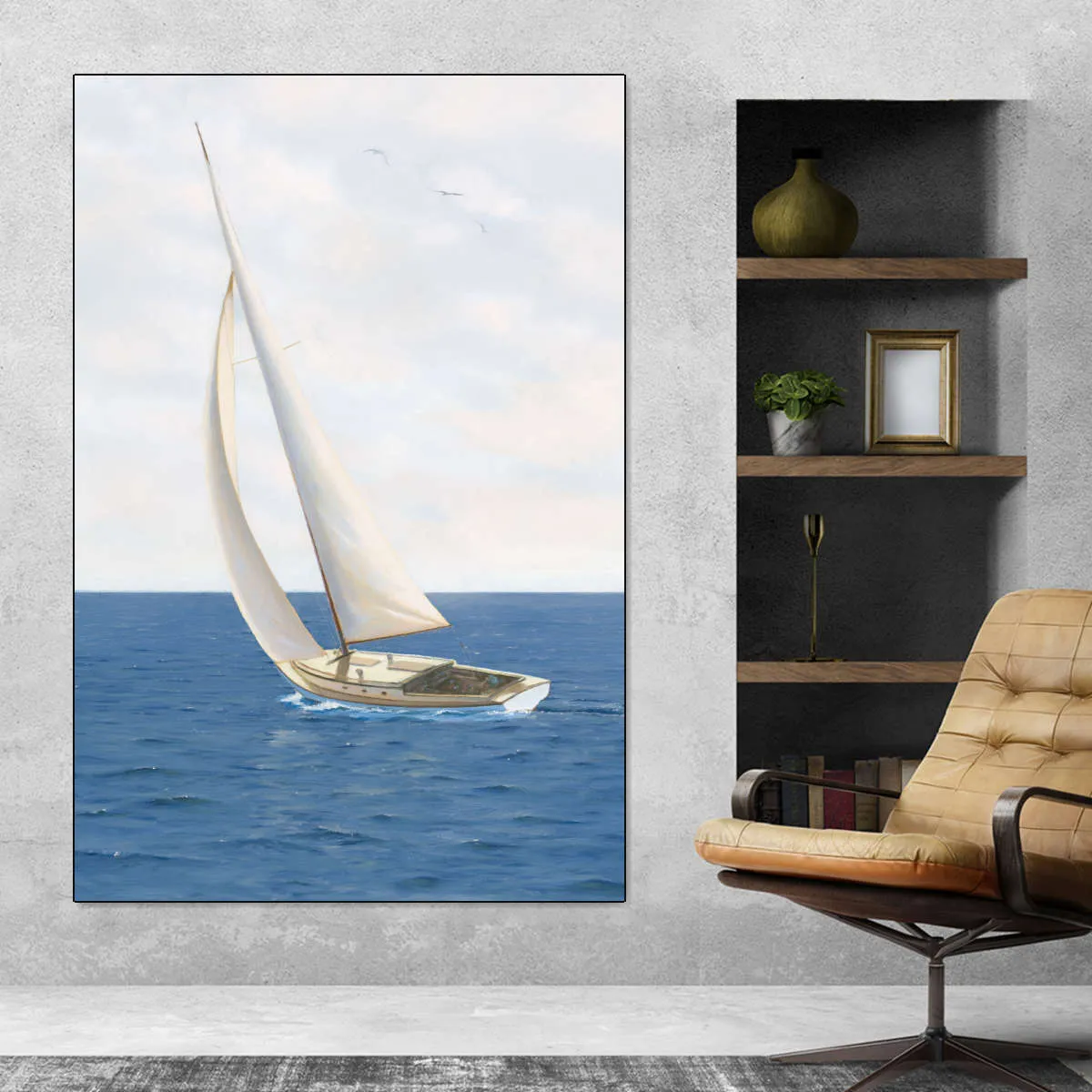 A Day At Sea IV Wall Art