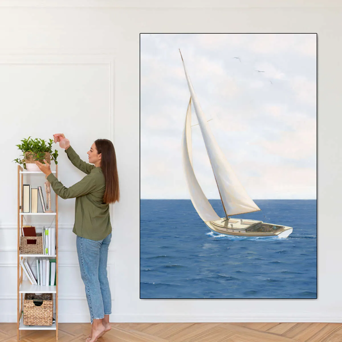 A Day At Sea IV Wall Art