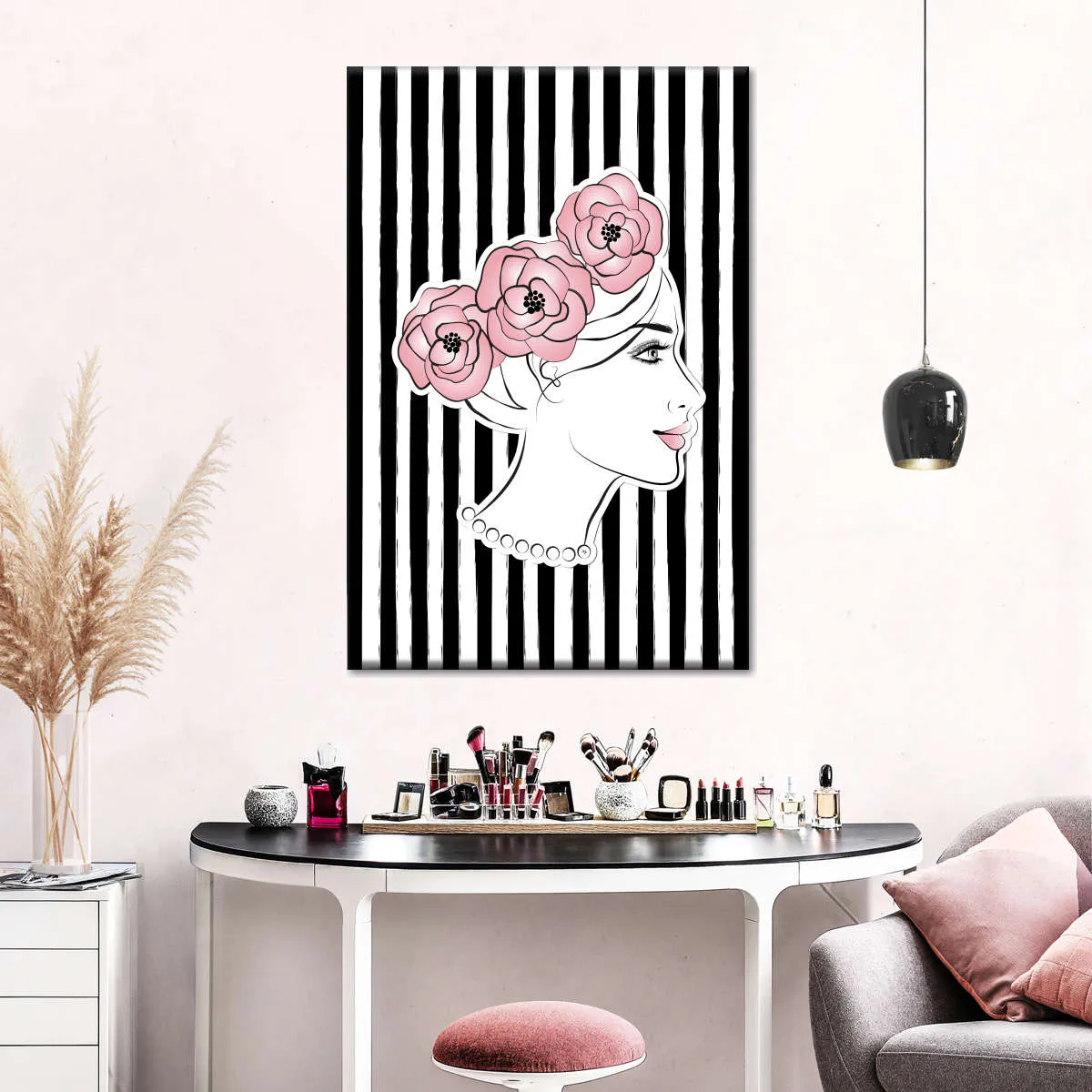 A Flower Crown Wall Art