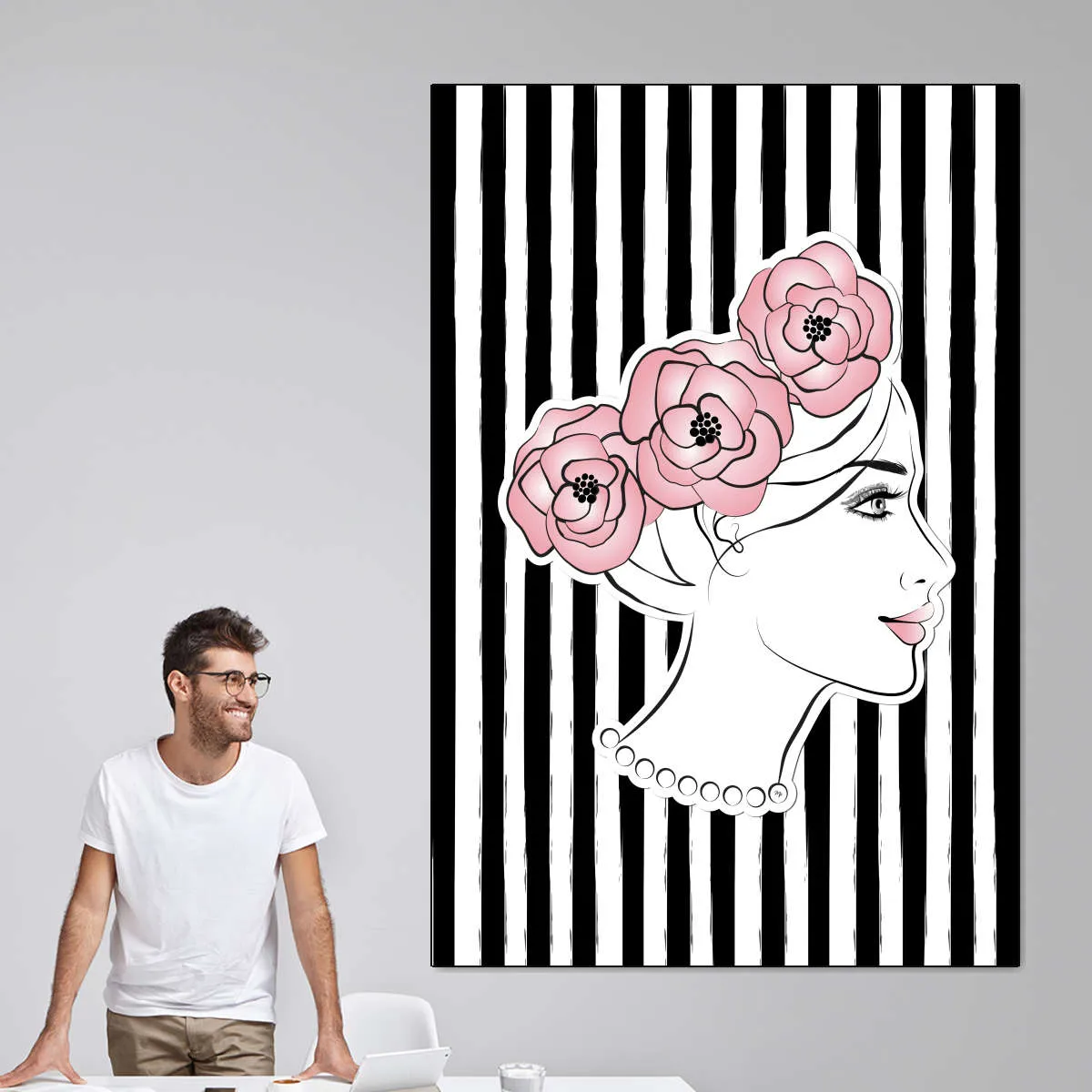 A Flower Crown Wall Art