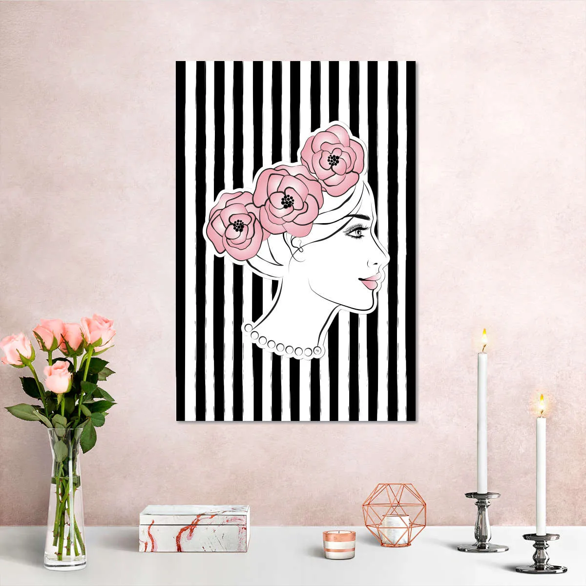 A Flower Crown Wall Art