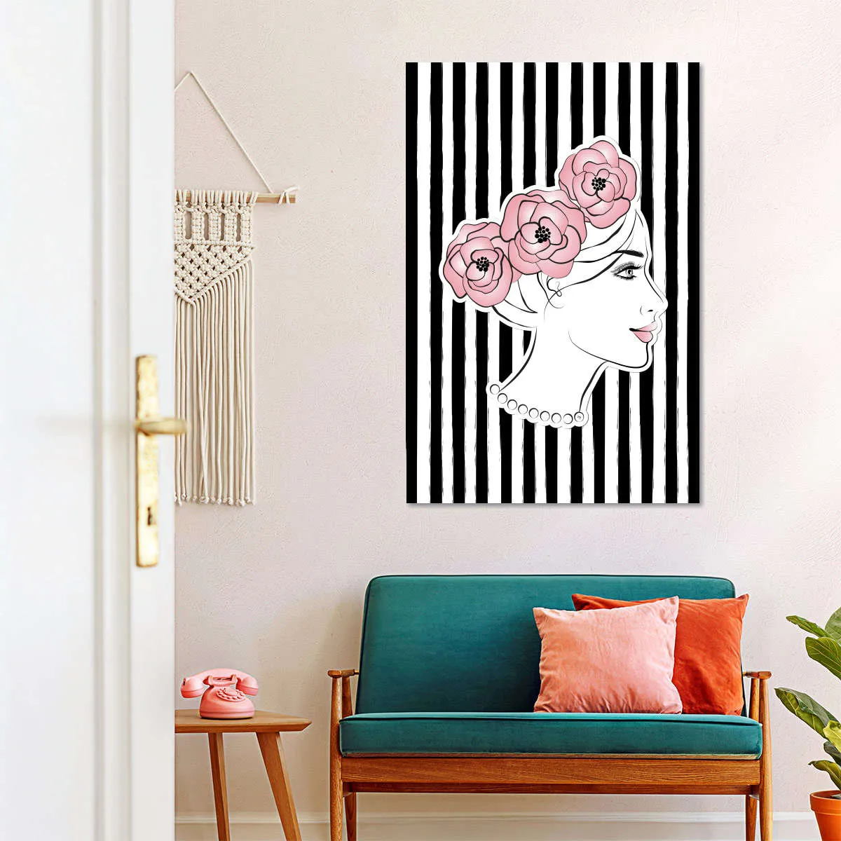 A Flower Crown Wall Art