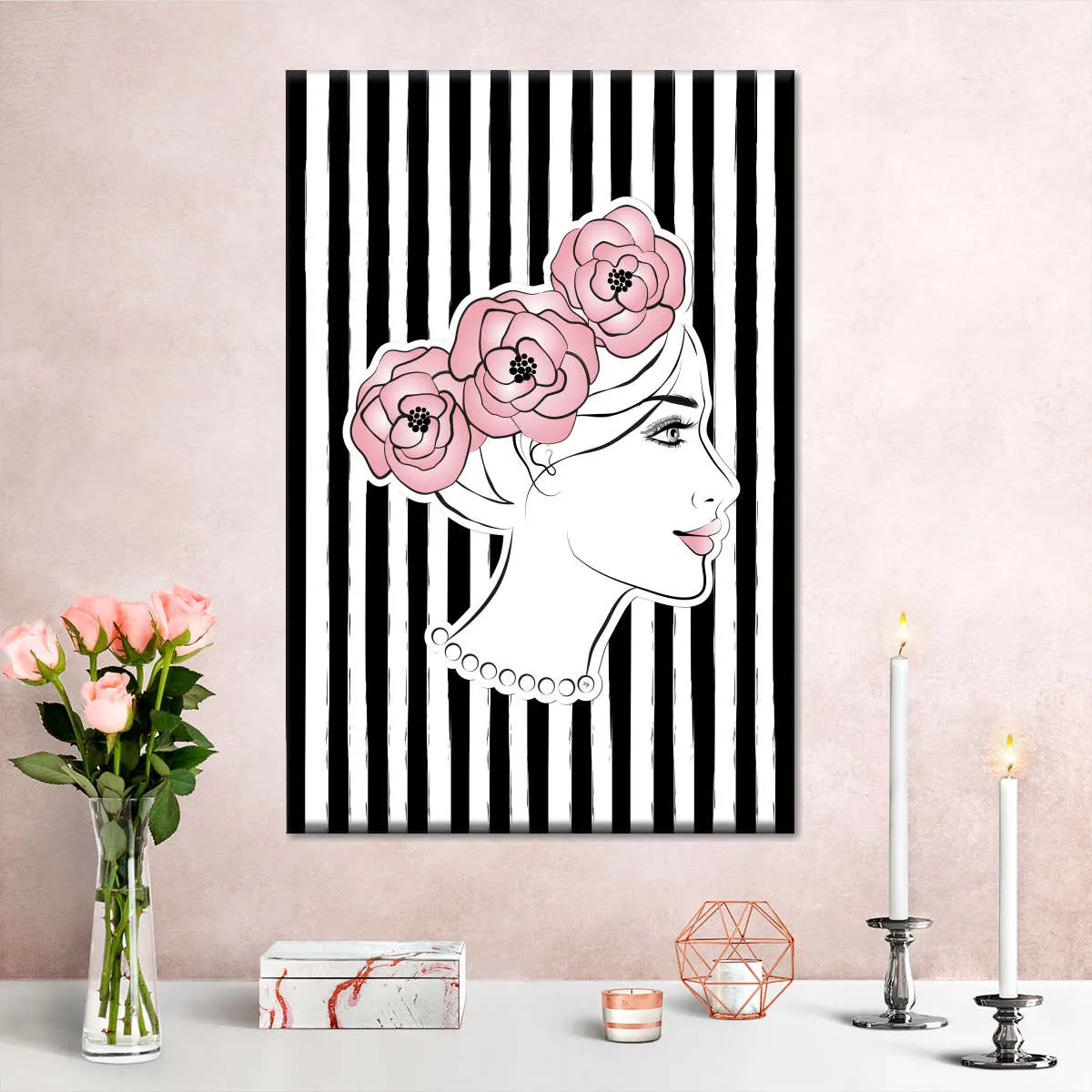 A Flower Crown Wall Art