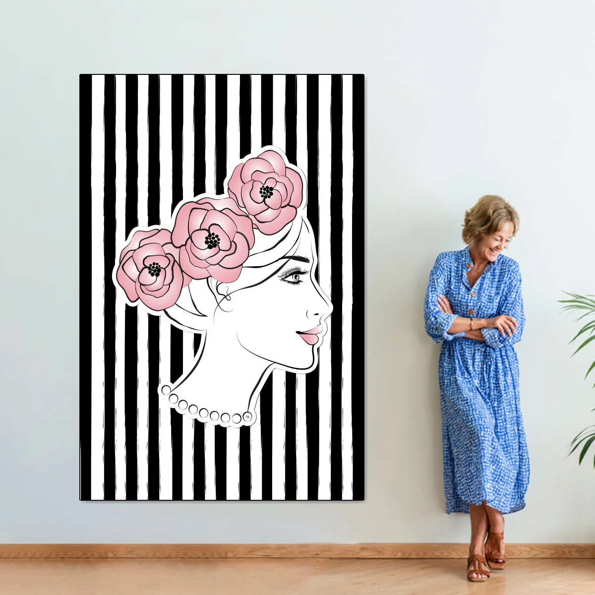 A Flower Crown Wall Art