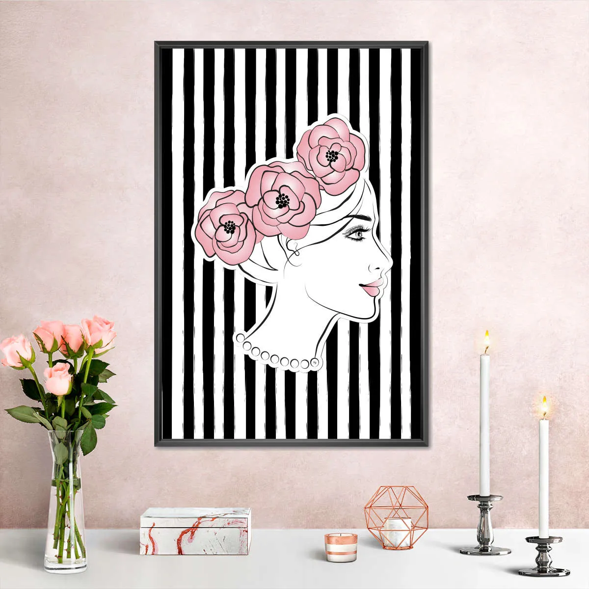 A Flower Crown Wall Art