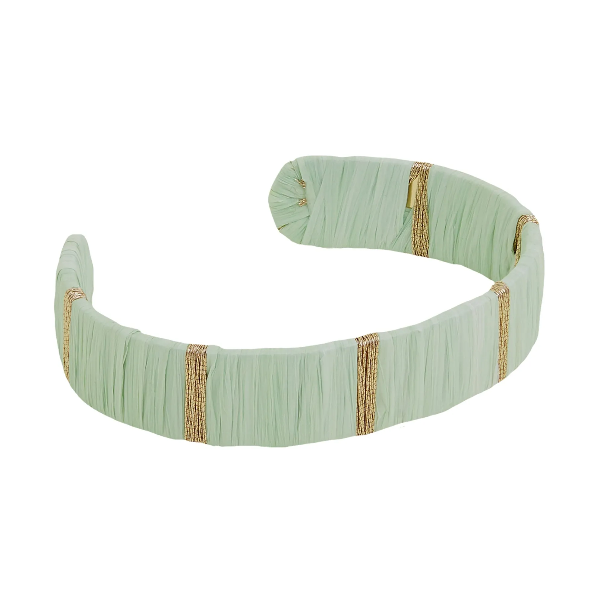 Accessorize London  Women's Mint Wrapped Bangle