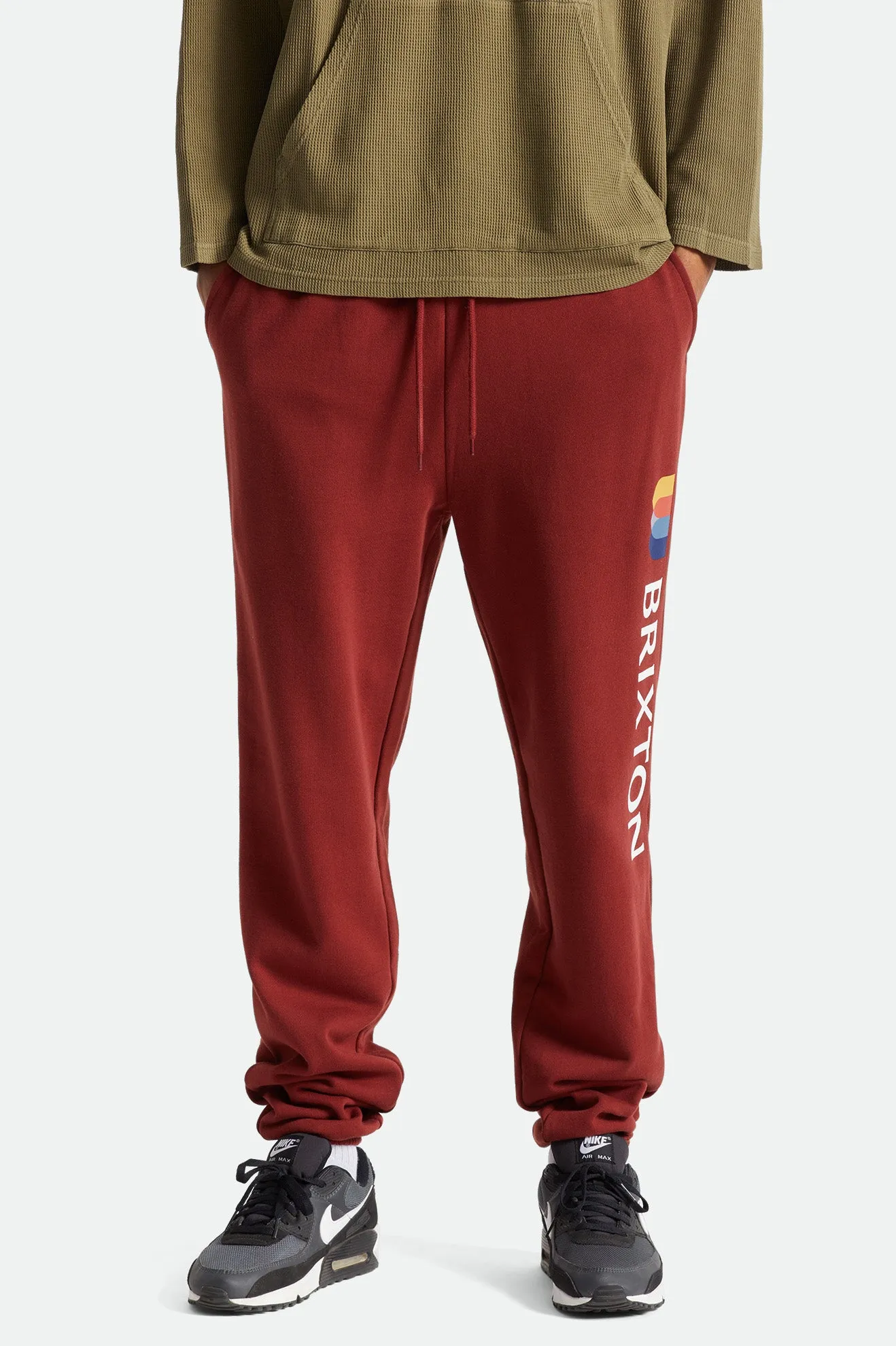 Alton Sweatpant - Dark Brick