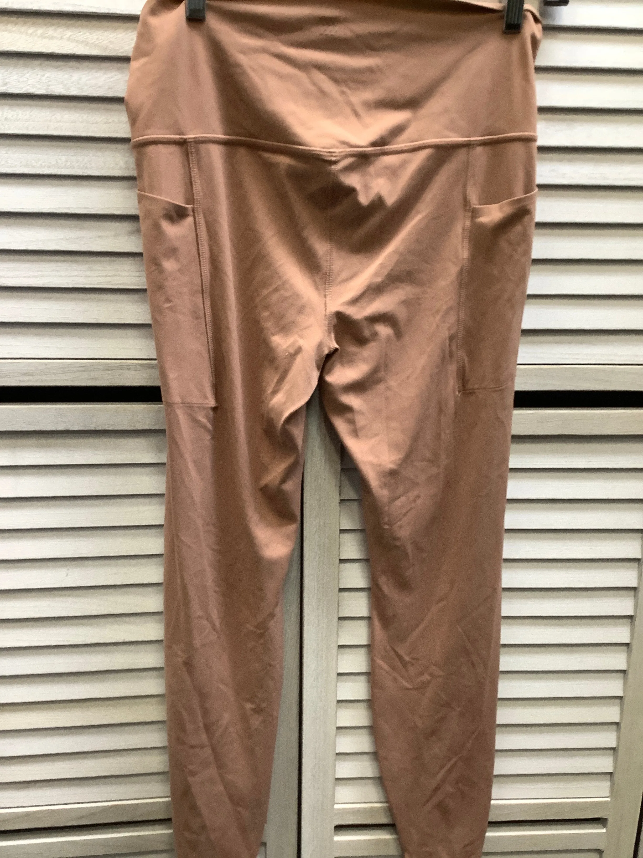 Athletic Leggings By All In Motion In Tan, Size: L