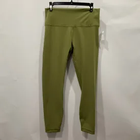 Athletic Leggings By Lululemon In Green, Size: 10