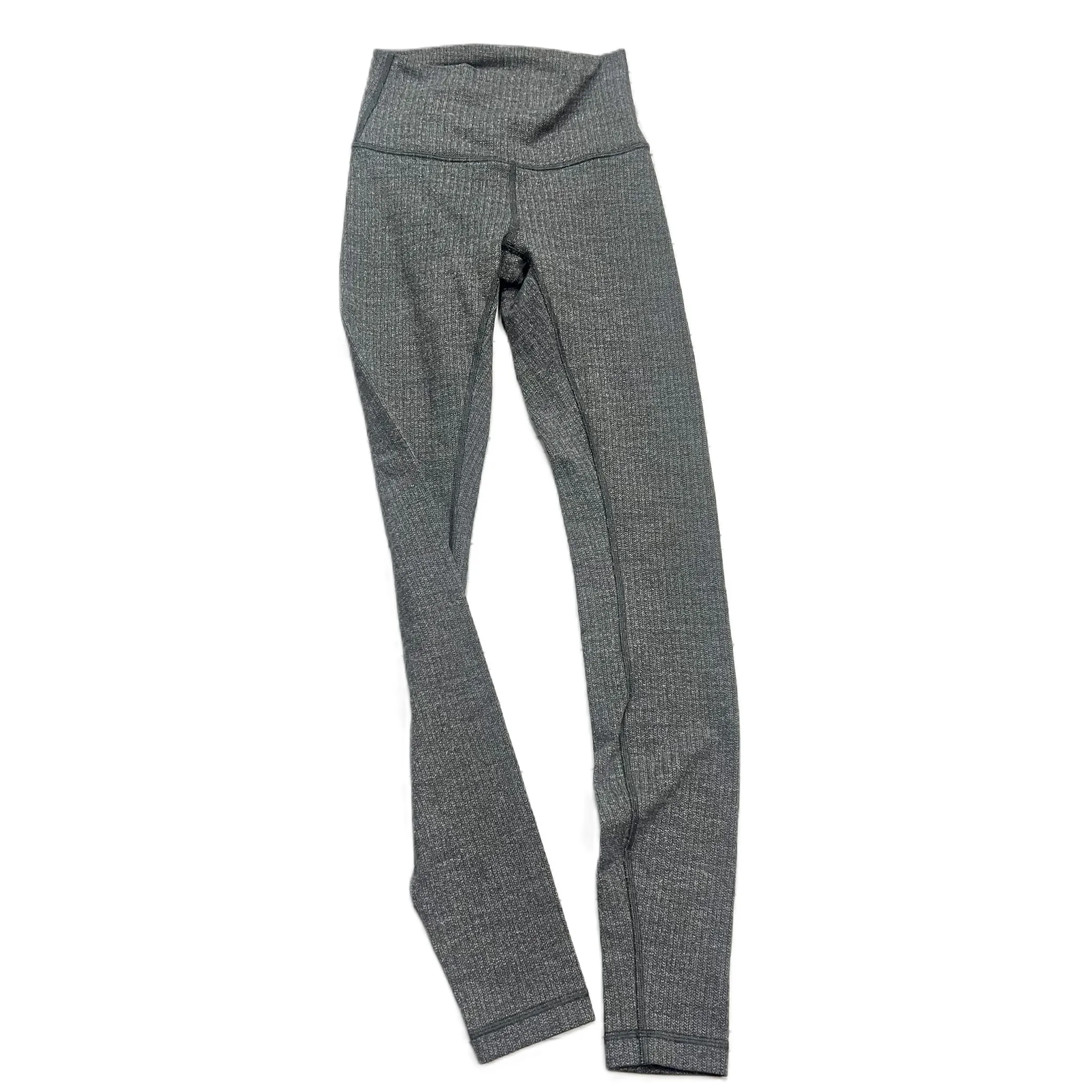 Athletic Leggings By Lululemon In Grey, Size: 2