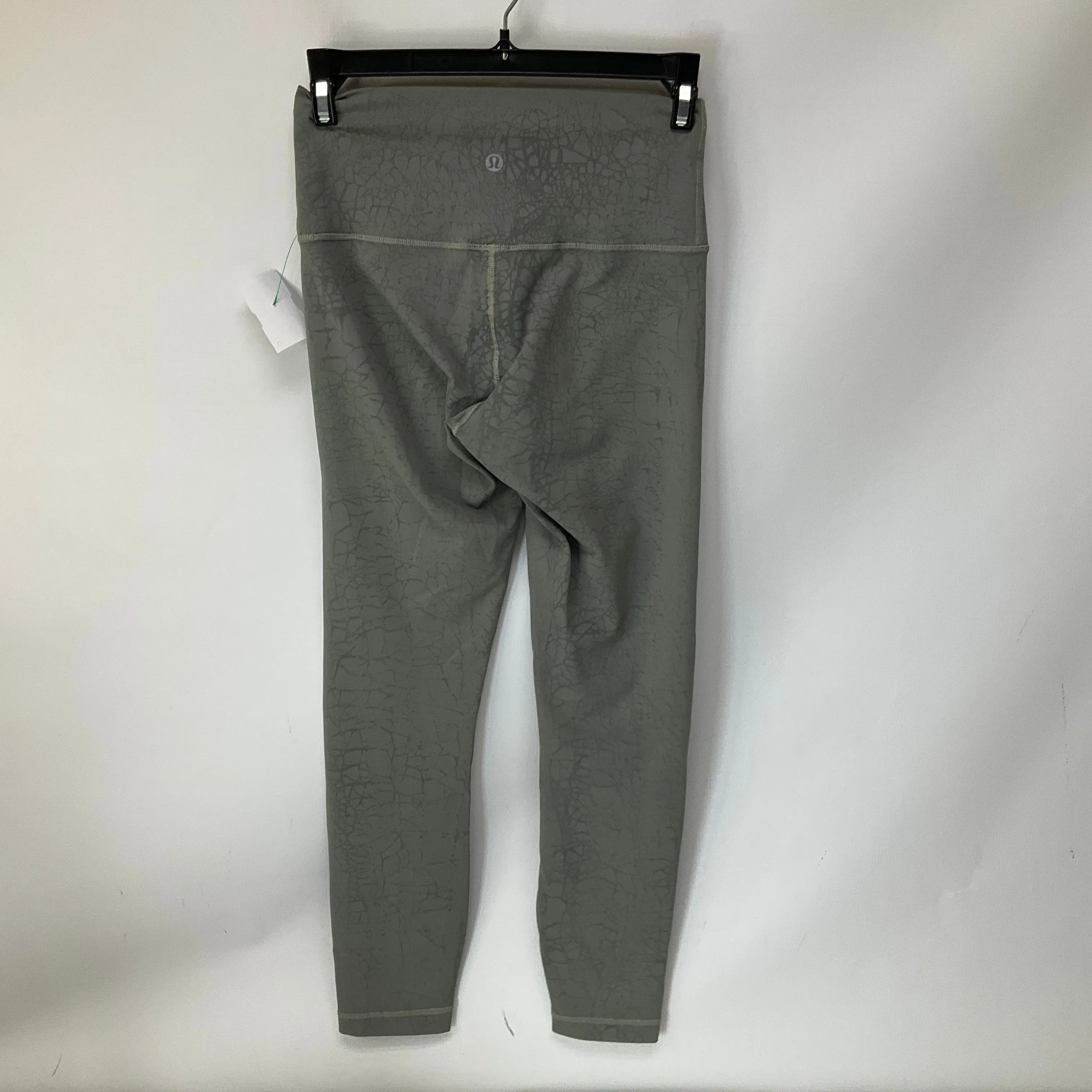 Athletic Leggings Capris By Lululemon In Grey, Size: 32