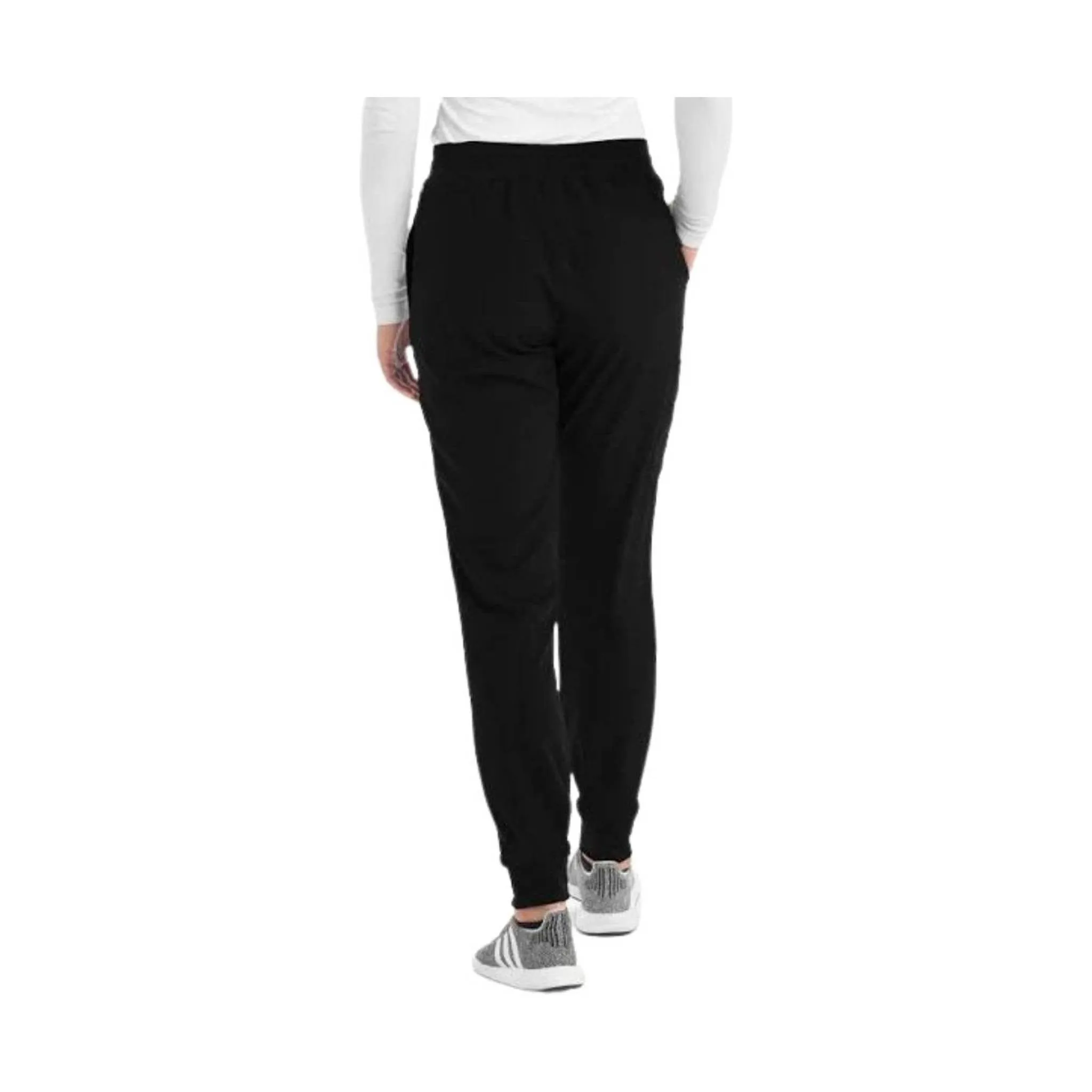 Barco Women's 3 Pocket Cargo Jogger Scrub Pant - Black