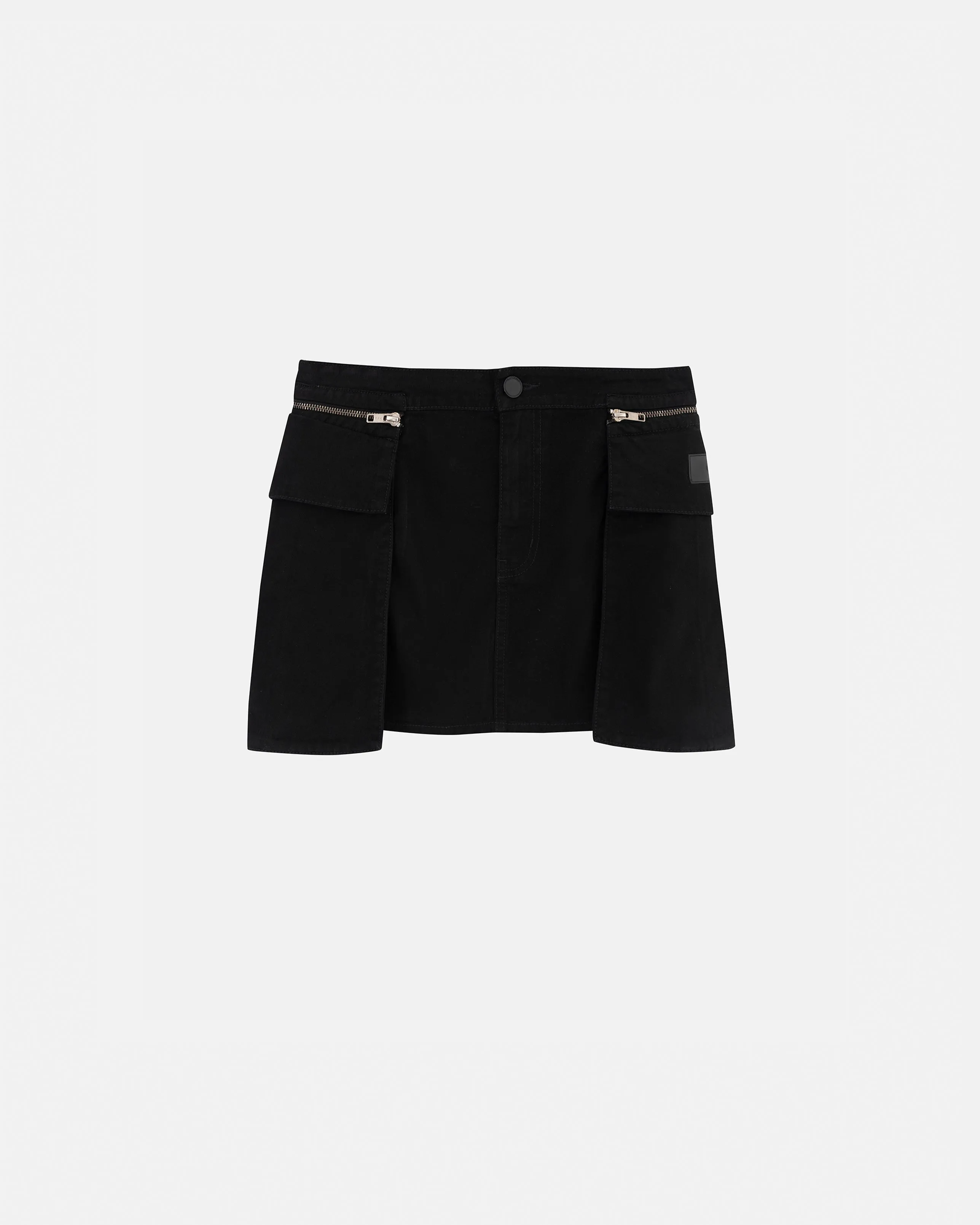 Basics Cargo Skirt Black