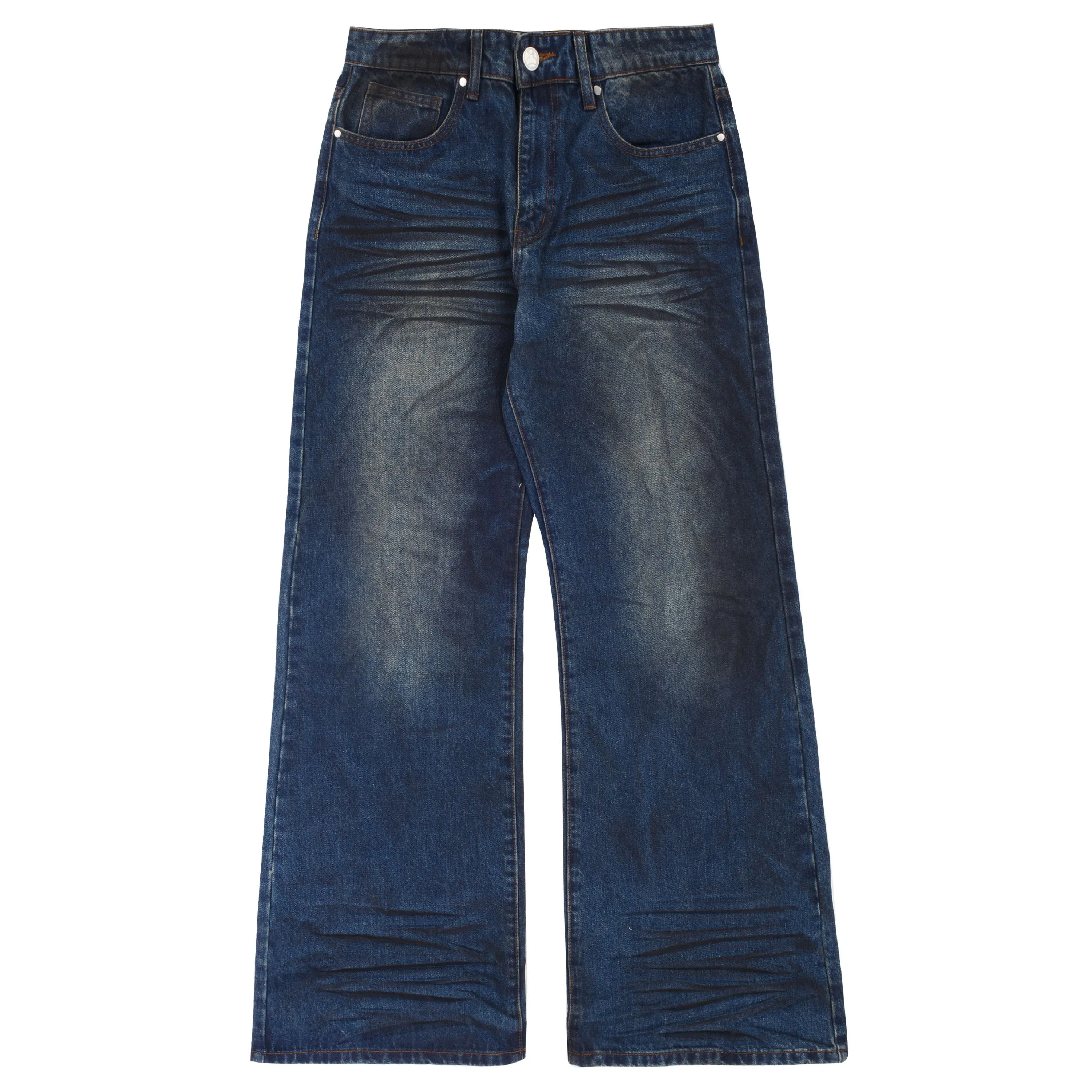 Flair Denim Garage Wash Jeans - Basketcase Gallery LAX Collection