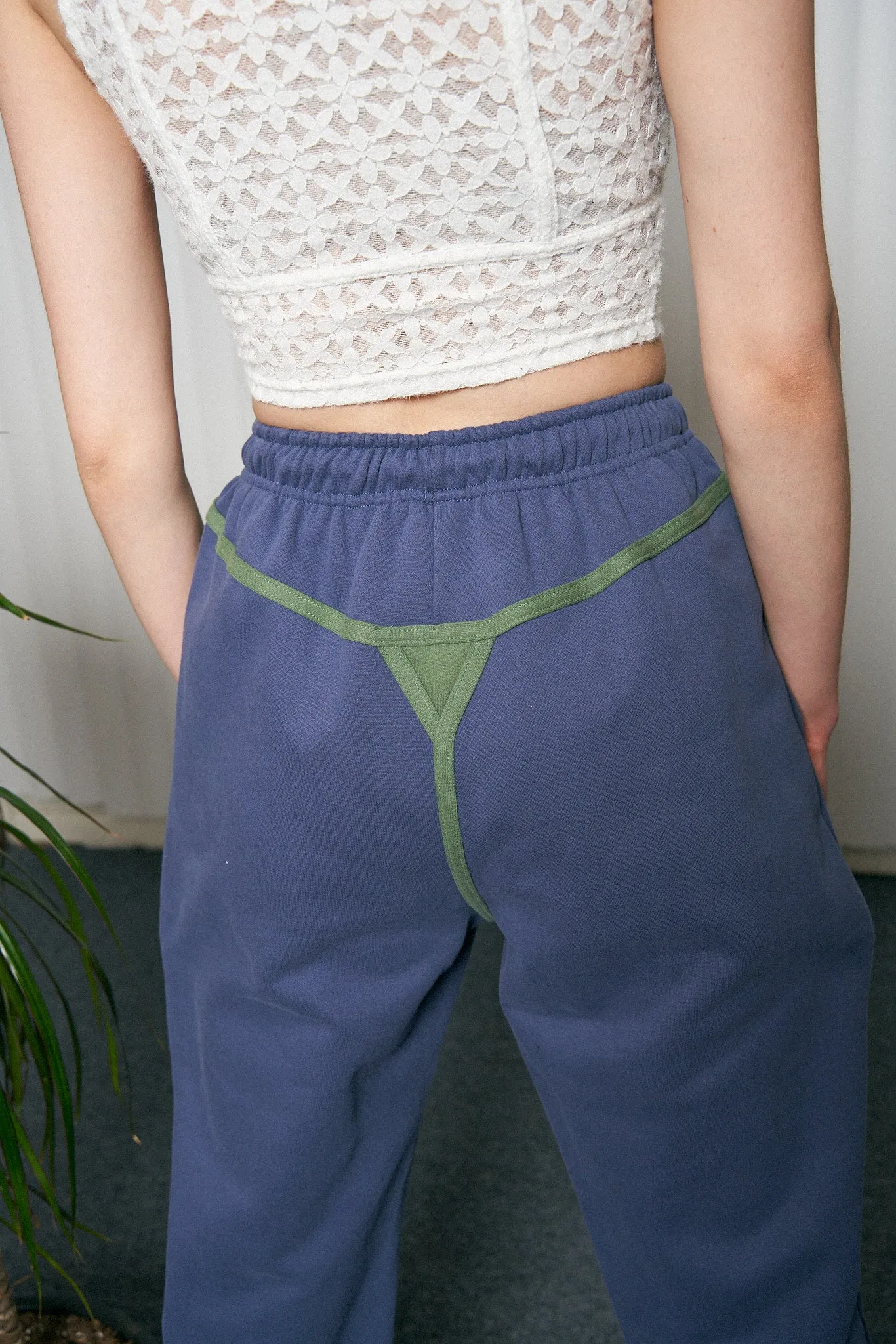 Bikini Bod Sweatpants Blue/Green