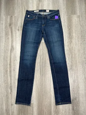 Blue Denim Jeans Straight Adriano Goldschmied, Size 4