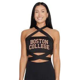 Boston College Black Multi Way Bandeau Top