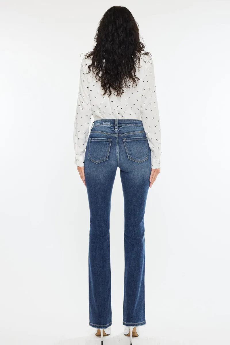 Brooklyn High Rise Skinny Bootcut Jeans