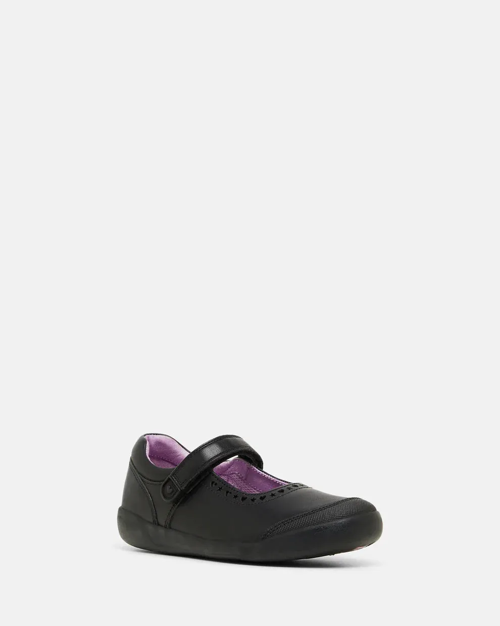 Clarks Blake School Shoe - Black