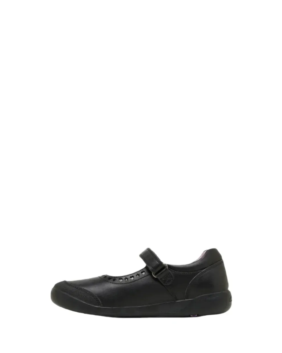 Clarks Blake School Shoe - Black