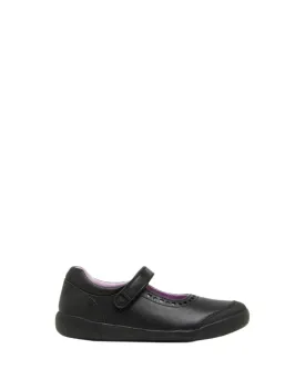 Clarks Blake School Shoe - Black