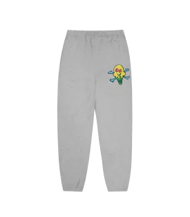 CONES & BONES SWEATPANTS - HEATHER GREY