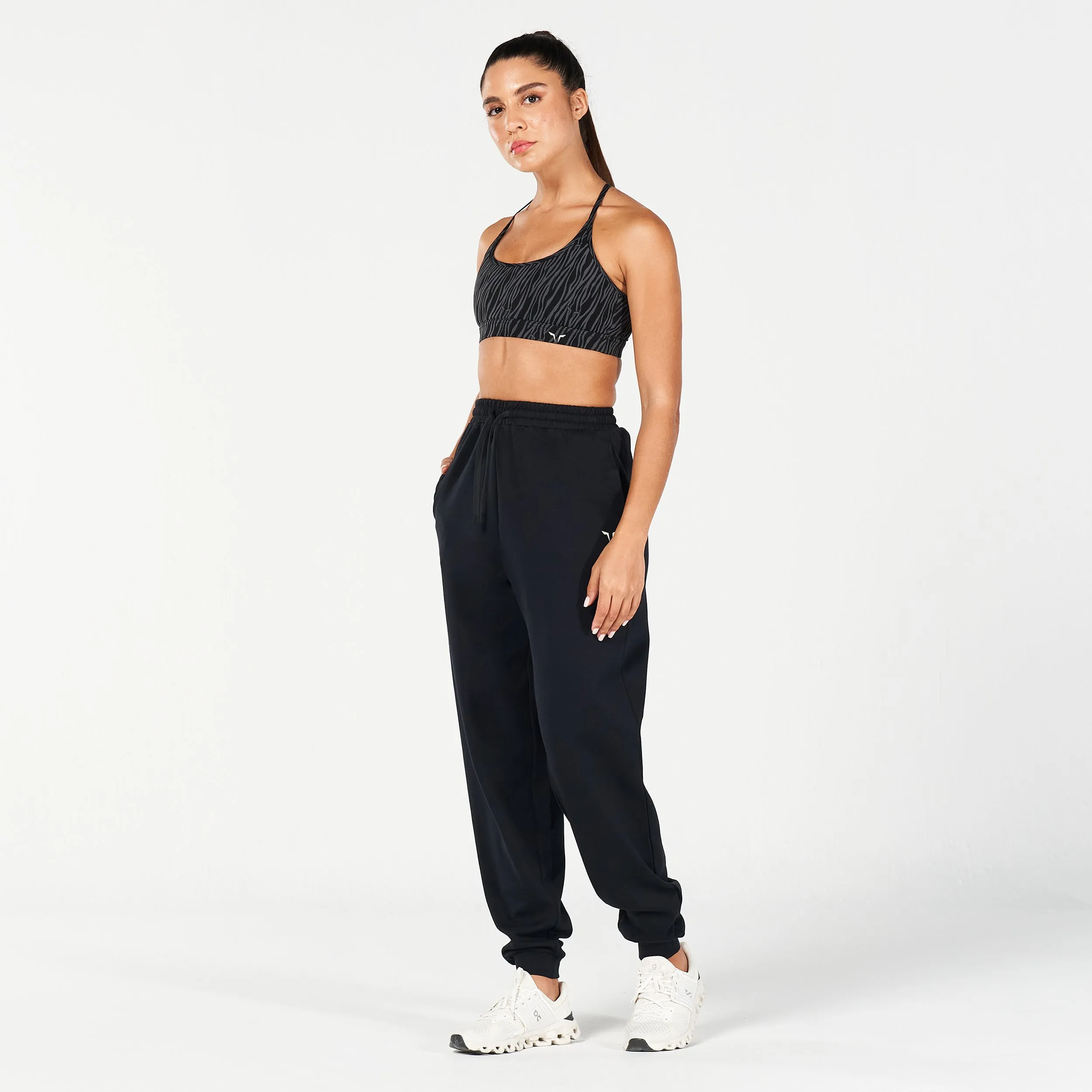 Core Oversized Sweatpants - Black