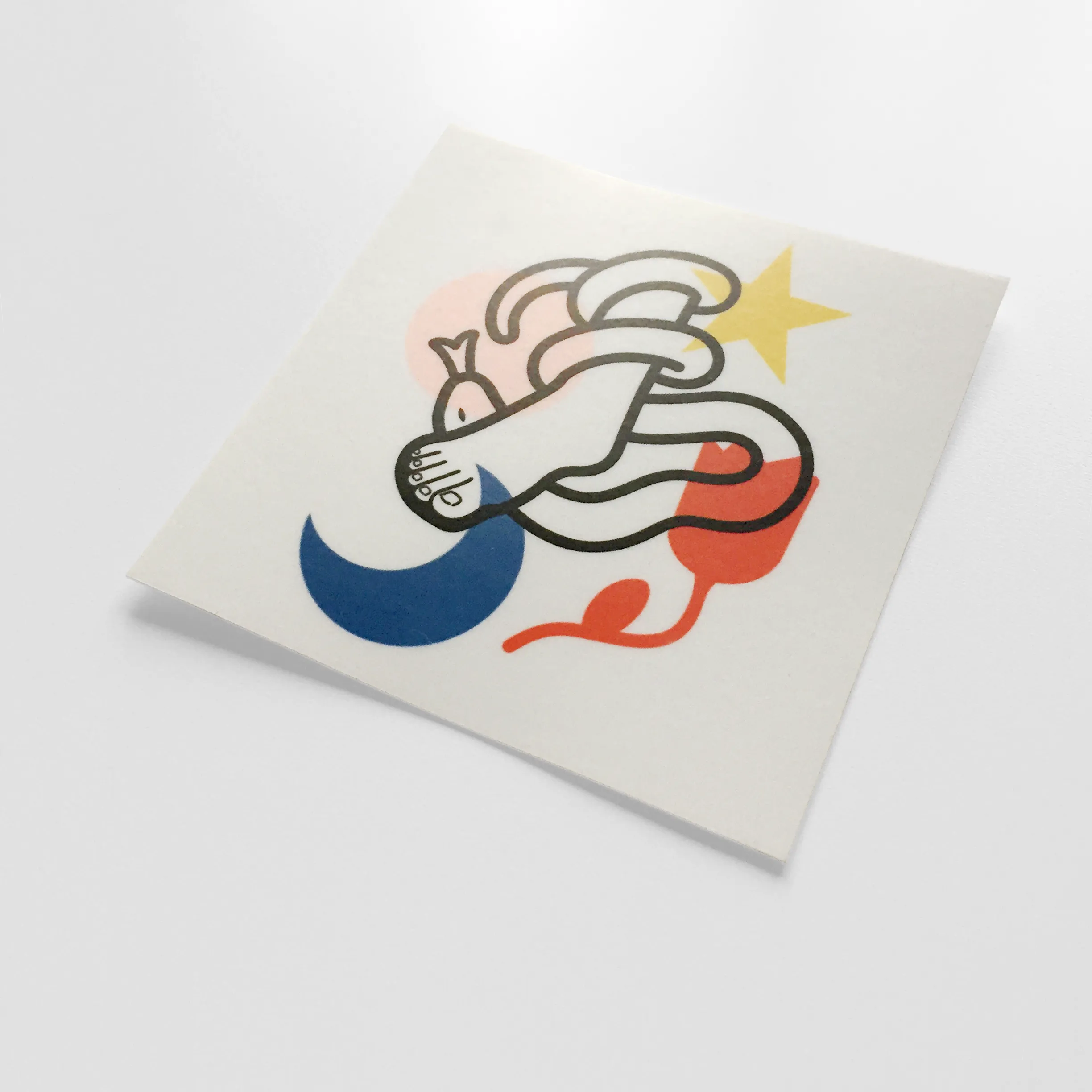 Crush Vinyl Sticker