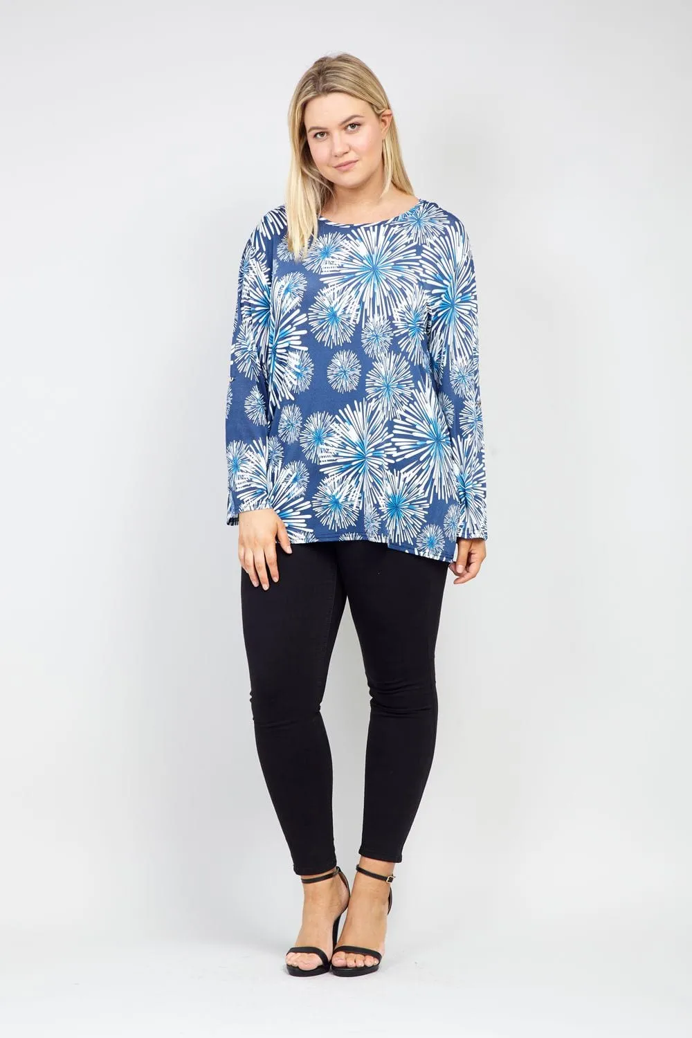 Curve Floral Burst Jumper