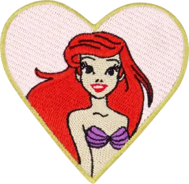 Disney Princess Ariel Heart Patch