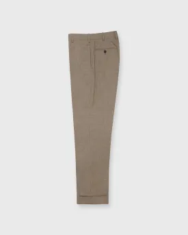 Dress Trouser in Flax Plainweave