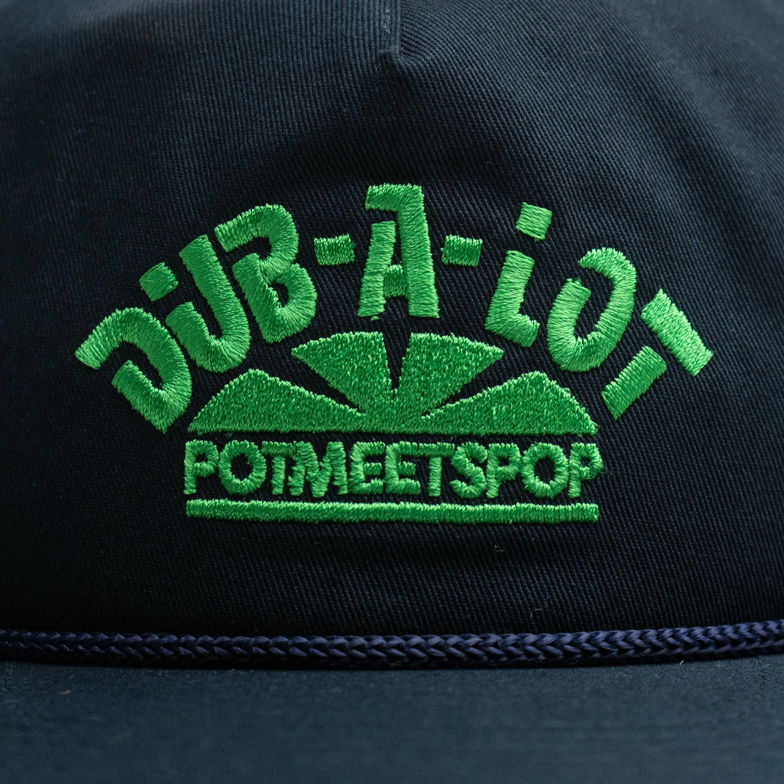 Dub-a-Lot 5 Panel Snapback Hat - Navy FW`23