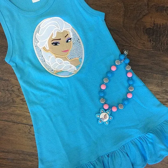 Elsa and Ana Sisters Dress