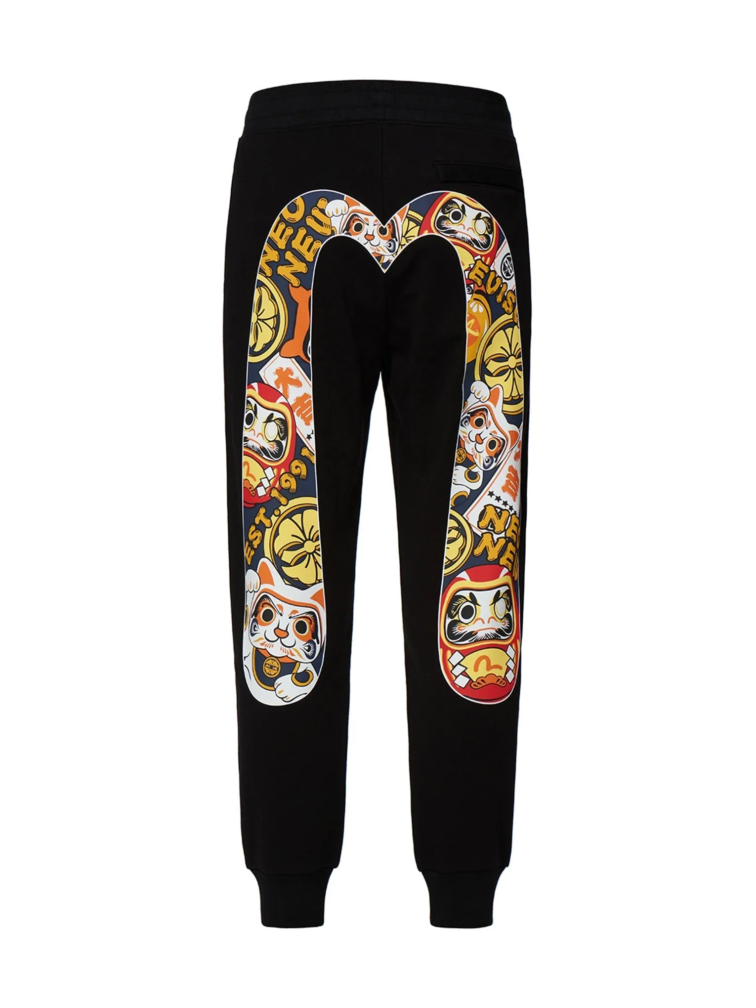 EVISU Squad Daicock Print Sweatpants