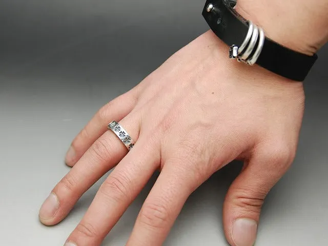 Flat Stamp Ring