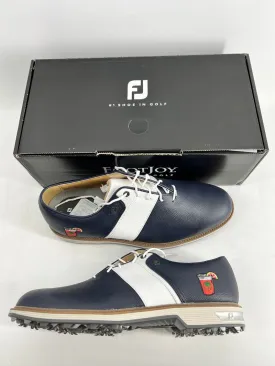 Footjoy Myjoys Premiere Series Custom Packard Golf Shoes Orange Drink 11.5 M