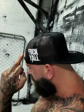 FUCK YALL SIDE STYLE BLACK HAT