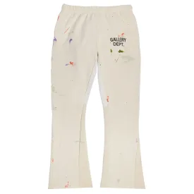 Gallery Dept. GD Logo Flared Sweatpants Cream