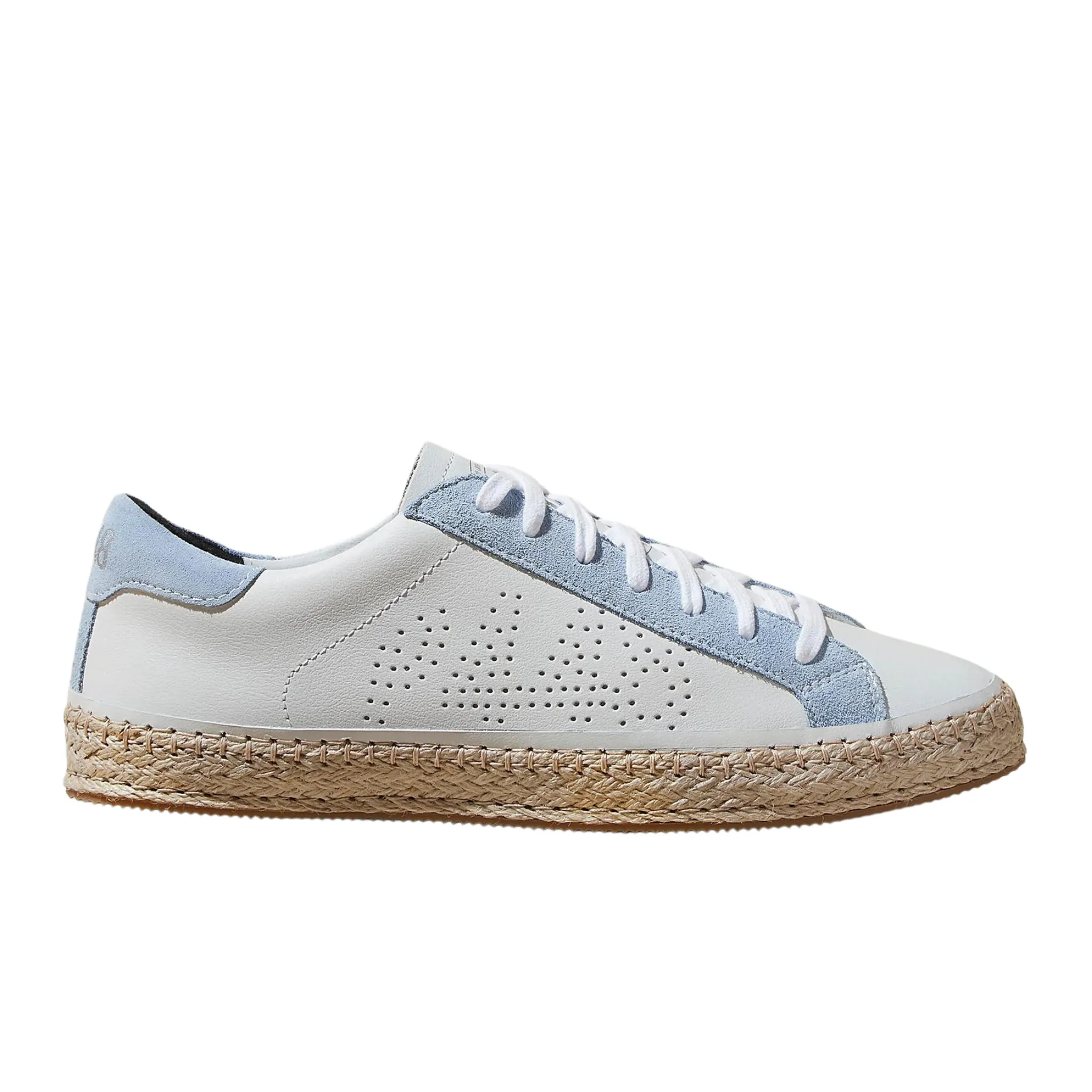 John Corda Port Espadrille Sneaker - Blue Suede