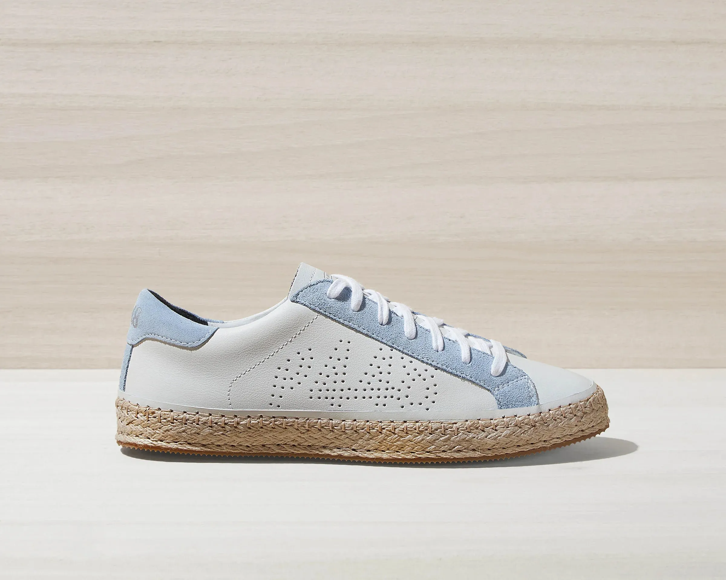 John Corda Port Espadrille Sneaker - Blue Suede