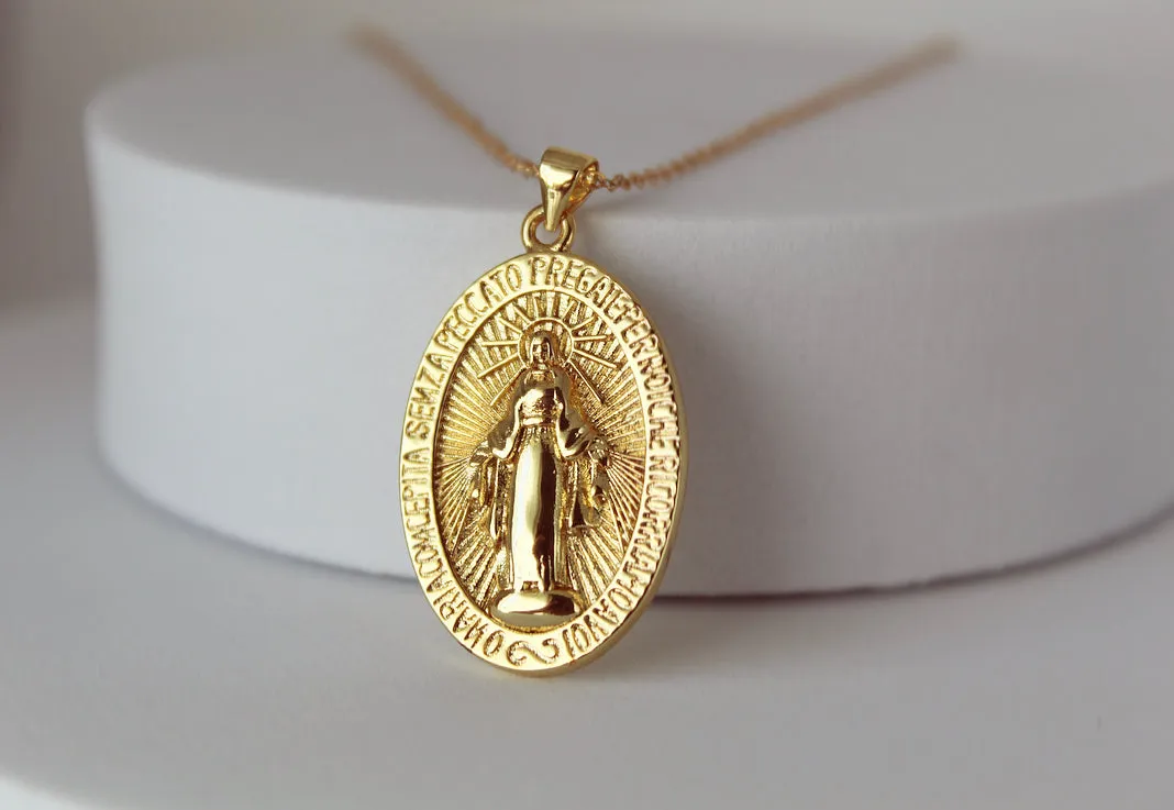 Marian Prayer Necklace