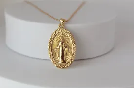 Marian Prayer Necklace