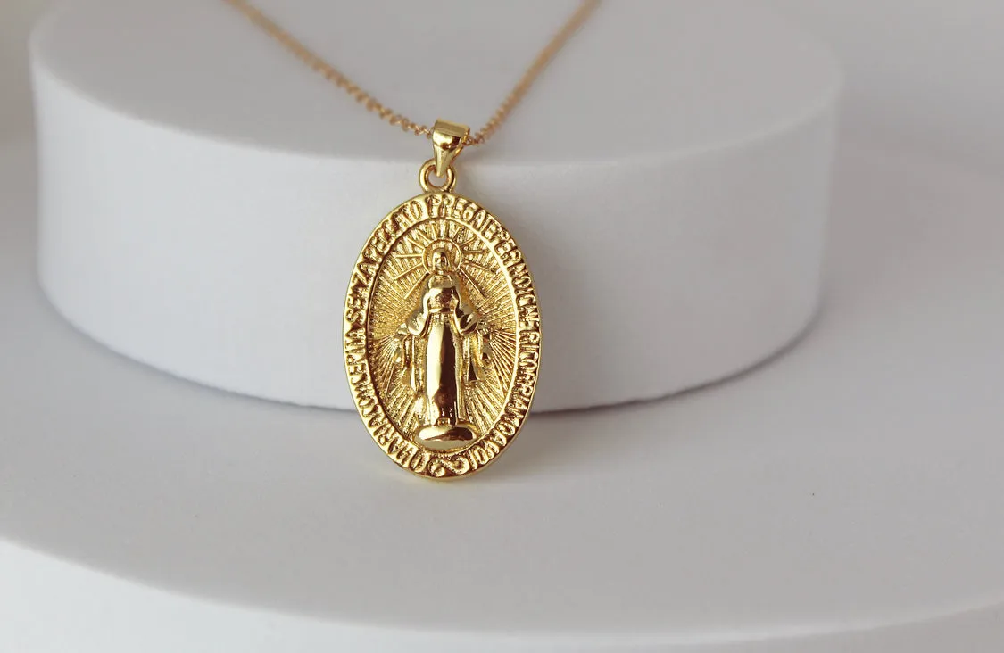 Marian Prayer Necklace