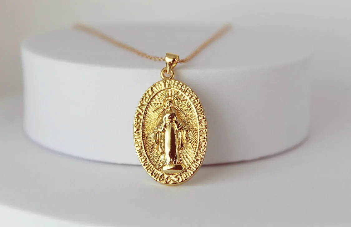 Marian Prayer Necklace